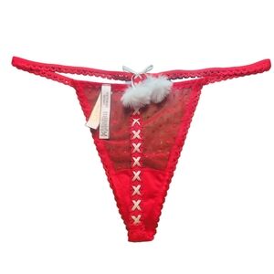 BRAND NEW WITH TAGS NEVER WORN Victoria's Secret Dream Angel Lace V-string